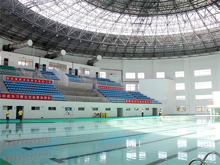 麻城游泳馆网架